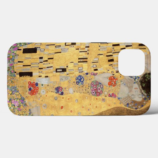 Der Kuss von Gustav Klimt Case-Mate iPhone Hülle (Rückseite (Horizontal))
