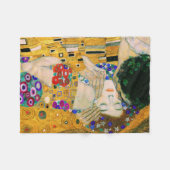 Der Kuss von Gustav Klimt Fleecedecke (Vorderseite (Horizontal))