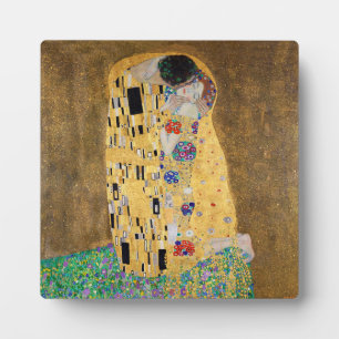 Der Kuss von Gustav Klimt Fotoplatte