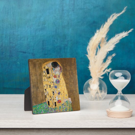 Der Kuss von Gustav Klimt Fotoplatte (InSitu)
