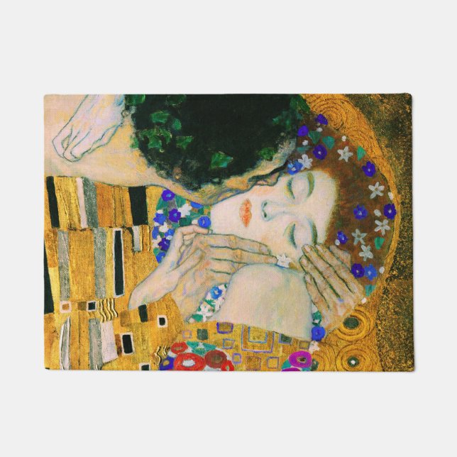 Der Kuss von Gustav Klimt Fußmatte (Vorderseite)