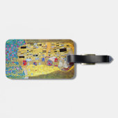 Der Kuss von Gustav Klimt Gepäckanhänger (Rückseite horizontal)