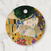 Der Kuss von Gustav Klimt Geschenkanhänger (Rückseite)