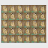 Der Kuss von Gustav Klimt Geschenkpapier (Flach)