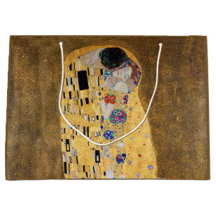 Der Kuss von Gustav Klimt Große Geschenktüte