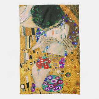 Der Kuss von Gustav Klimt Handtuch