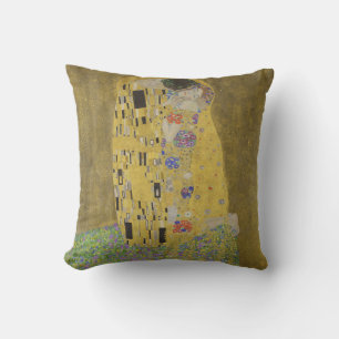 Der Kuss von Gustav Klimt Kissen