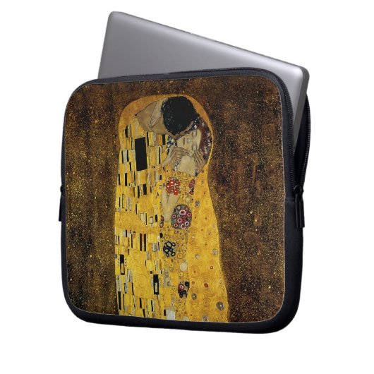 Der Kuss von Gustav Klimt Laptopschutzhülle (Vorderseite Links)