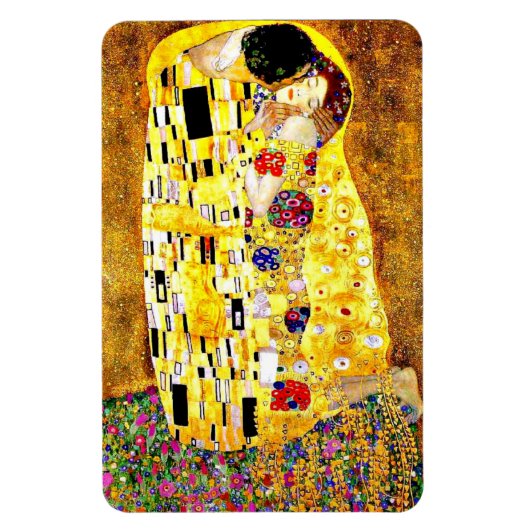 Der Kuss von Gustav Klimt, Magnet (Vertikal)