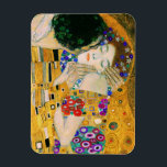 Der Kuss von Gustav Klimt Magnet<br><div class="desc">Der Kuss von Gustav Klimt,  1907</div>