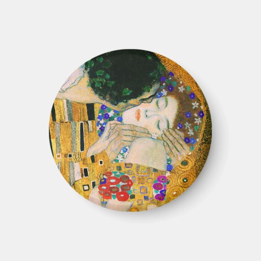 Der Kuss von Gustav Klimt Magnet (Vorne)