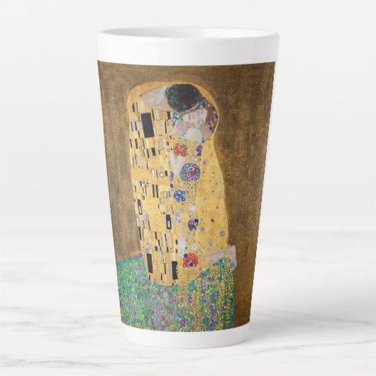 Der Kuss von Gustav Klimt Milchtasse (Vorderseite)