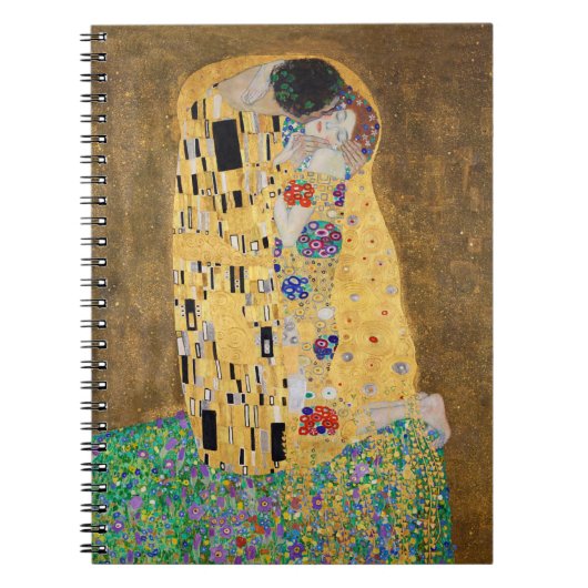 Der Kuss von Gustav Klimt Notizblock (Vorderseite)