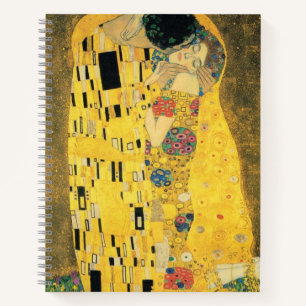 Der Kuss von Gustav Klimt Notizblock
