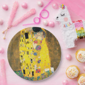 Der Kuss von Gustav Klimt Pappteller (Party)