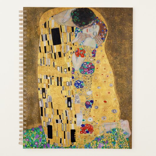 Der Kuss von Gustav Klimt Planer (Vorderseite)