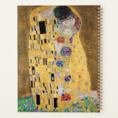 Der Kuss von Gustav Klimt Planer (Rückseite)