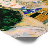 Der Kuss von Gustav Klimt Poster (Ecke)