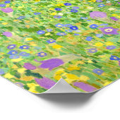 Der Kuss von Gustav Klimt Poster (Ecke)