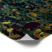 Der Kuss von Gustav Klimt Poster (Ecke)