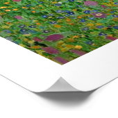 Der Kuss von Gustav Klimt Poster (Ecke)