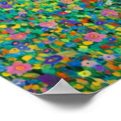 Der Kuss von Gustav Klimt Poster (Ecke)