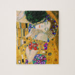 Der Kuss von Gustav Klimt Puzzle<br><div class="desc">Der Kuss von Gustav Klimt,  1907</div>