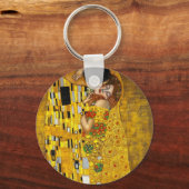 Der Kuss von Gustav Klimt Schlüsselanhänger (Vorderseite)