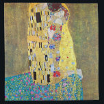 Der Kuss von Gustav Klimt Serviette<br><div class="desc">Der Kuss (1907-1908). Künstler: Gustav Klimt (1862-1918). Der Kuss ist wahrscheinlich das bekannteste Werk von Gustav Klimt. 1907 begann er mit der Arbeit an der "Goldenen Periode" und sie ist der Höhepunkt seiner so genannten "Goldenen Periode". Der Kiss ist ein Vintages Viktorianisches Era-Symbolismus, das eine Liebe und Romantik mit einem...</div>