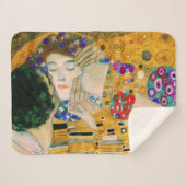 Der Kuss von Gustav Klimt Sherpadecke (Vorderseite (Horizontal))