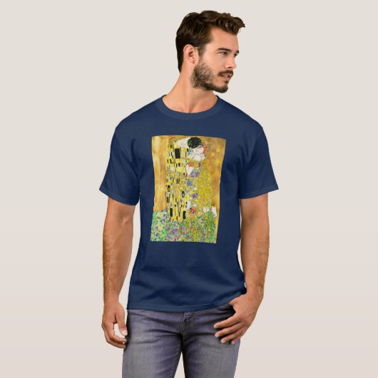 Der Kuss von Gustav Klimt T-Shirt (Vorne ganz)