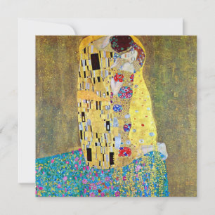 Der Kuss von Gustav Klimt, Vintage Art Nouveau