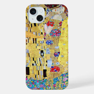 Der Kuss von Gustav Klimt, Vintage Art Nouveau iPhone Hülle