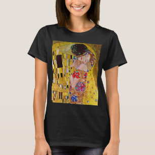 Der Kuss von Gustav Klimt, Vintage Art Nouveau T-Shirt