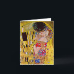 Der Kuss von Gustav Klimt, Vintage Kunsthochzeit Dankeskarte<br><div class="desc">Einfach zu individualisieren Hochzeit Dankeschön Karte The Kiss (Detail) (1907-1908). Künstler: Gustav Klimt (1862-1918). Der Kiss ist ein Vintages Viktorianisches Era-Symbolismus, das eine Liebe und Romantik mit einem romantischen Paar in verschiedenen Goldtönen, Mustern und Symbolen zeigt und einen Kuss vor einem Bronzehintergrund teilt. Über den Künstler: Gustav Klimt war ein...</div>