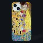 Der Kuss von Gustav Klimt, Vintager Jugendstil iPhone 15 Mini Hülle<br><div class="desc">Der Kuss (Der Kuss) (1907/08) von Gustav Klimt ist wahrscheinlich sein berühmtestes Werk. Klimt begann seine Arbeit im Jahre 1907 und ist der Höhepunkt seiner so genannten Goldenen Periode. Der Kiss ist ein Vintages Viktorianisches Era-Symbolismus, das eine Liebe und Romantik mit einem romantischen Paar in verschiedenen Goldtönen, Symbolen und Mustern...</div>