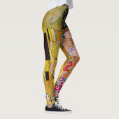 Der Kuss von Gustav Klimt, Vintager Jugendstil Leggings (Rechts)
