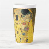 Der Kuss von Gustav Klimt, Vintager Jugendstil Milchtasse (Vorderseite)