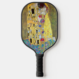Der Kuss von Gustav Klimt, Vintager Jugendstil Pickleball Schläger