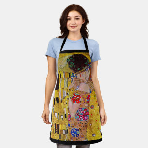Der Kuss von Gustav Klimt, Vintager Jugendstil Schürze