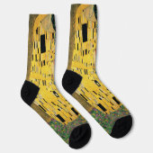 Der Kuss von Gustav Klimt, Vintager Jugendstil Socken (Rechts)