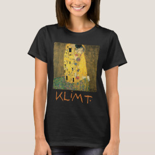 Der Kuss von Gustav Klimt, Vintager Jugendstil T-Shirt