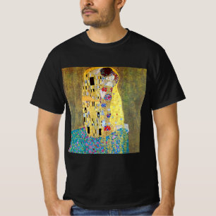 Der Kuss von Gustav Klimt, Vintager Jugendstil T-Shirt