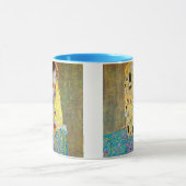 Der Kuss von Gustav Klimt, Vintager Jugendstil Tasse (Zentrum)