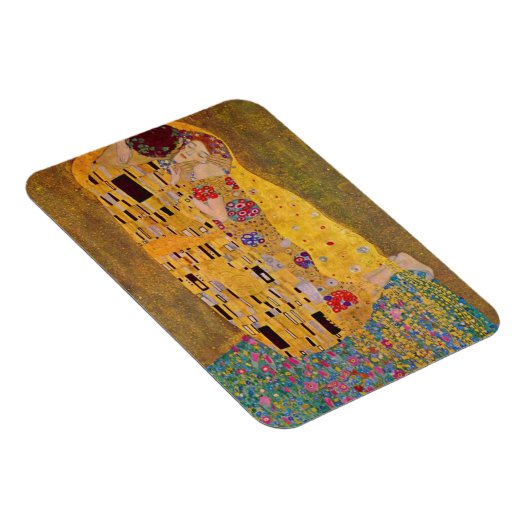 Der Kuss von Gustave Klimt Magnet (Rechte Seite)