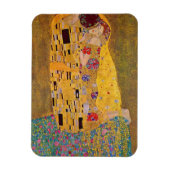 Der Kuss von Gustave Klimt Magnet (Vertikal)