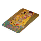 Der Kuss von Gustave Klimt Magnet (Linke Seite)