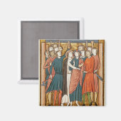 Der Kuss von Judas, 'Psautier a l'Usage de Paris' Magnet (Vorderseite/Rückseite)