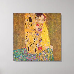Der Kuss von Klimt Leinwanddruck