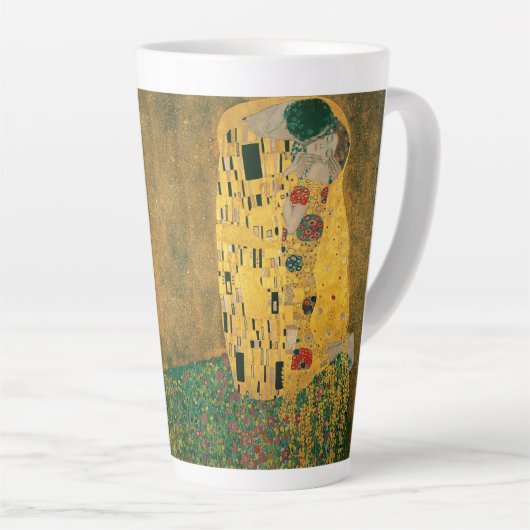 Der Kuss von Klimt Milchtasse (Rechte Ecke)